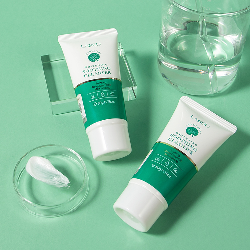 Face Wash Mens - Centella Facial Cleanser Face Shrink Pores