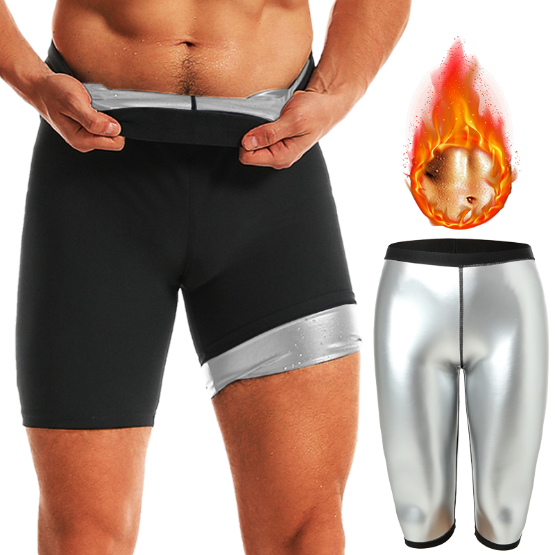Men'S Beard Grooming - Men Sauna Suits Sweat Shorts Workout