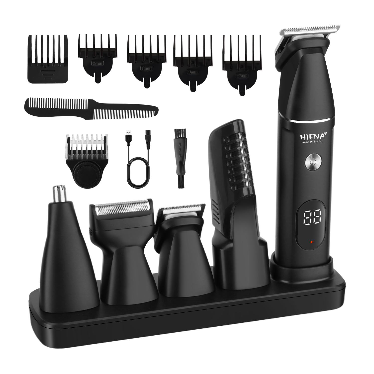 Men'S Grooming Guide - HIENA Professional Multifunctional Hair Clipper Set,