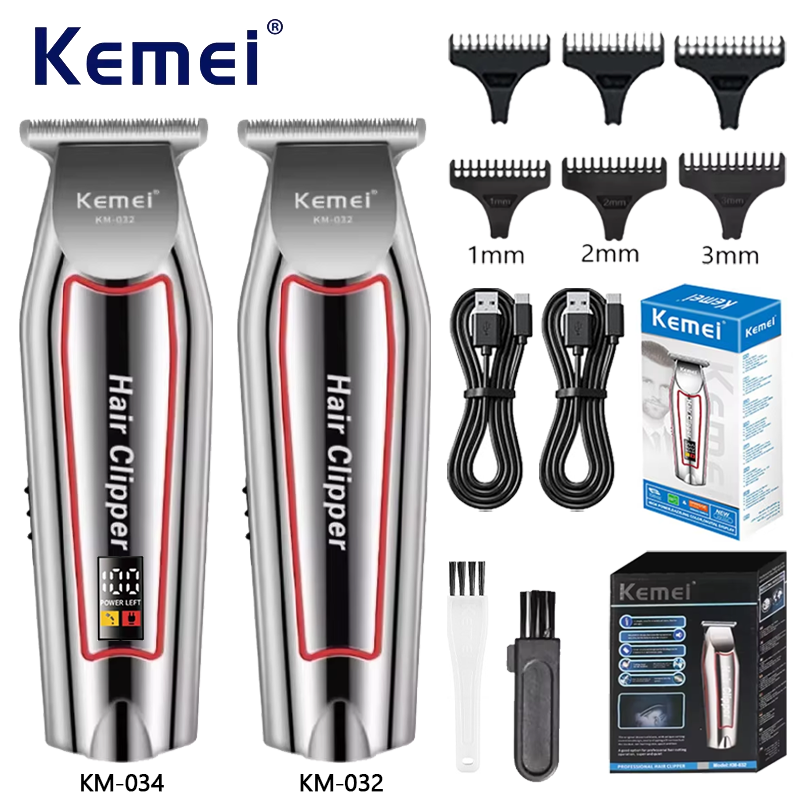 Men'S Grooming Haircut - Kemei KM-032 Professional Hair Trimmer Electric