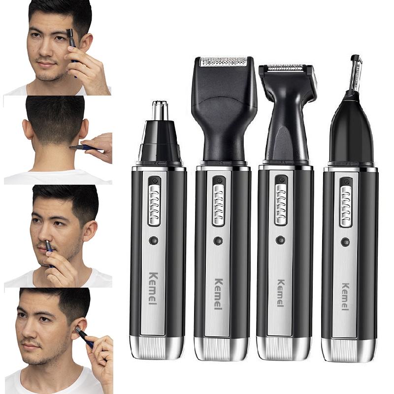 Grooming Men'S Eyebrows - Kemei Rechargeable Electric All In One