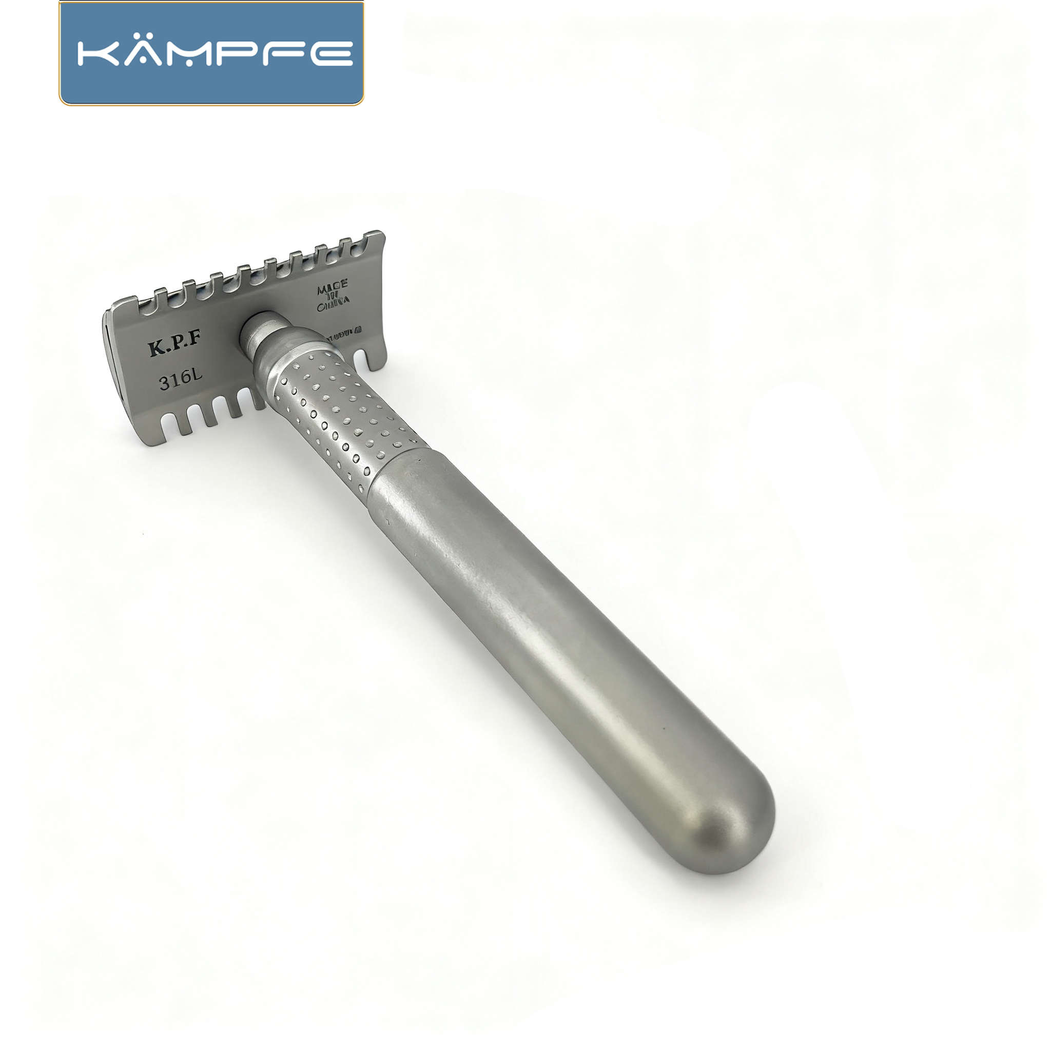 Men'S Grooming Underarm - KAMPFE Double-Sided Manual Safety Razor CNC