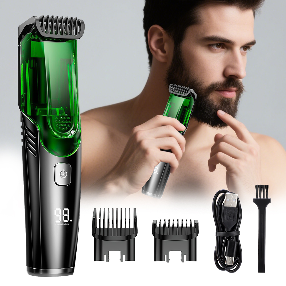 Cordless Men Beard Trimmer Ele – Men'S Grooming Haircut Bewertung und Preis