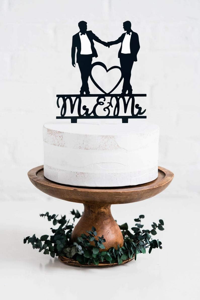 Mr & Mr Cake Topper, Black Acr – Men'S Grooming Gifts Bewertung und Preis