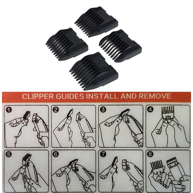 Hair Cutting Guide Comb 4Pcs S – Men'S Grooming Guide Bewertung und Preis