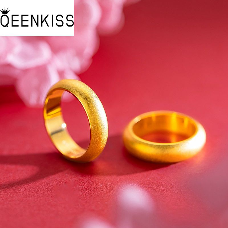 QEENKISS  Gold Matte Ring For  – Men'S Grooming Gifts Bewertung und Preis