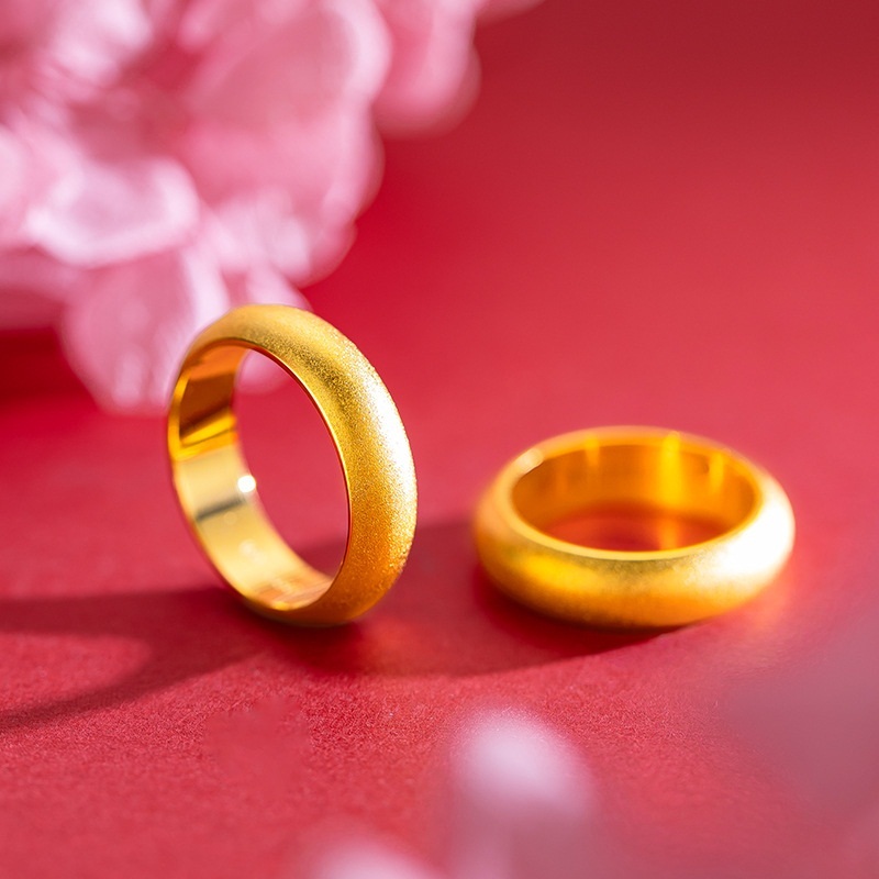 QEENKISS  Gold Matte Ring For  – Men'S Grooming Gifts Bewertung und Preis