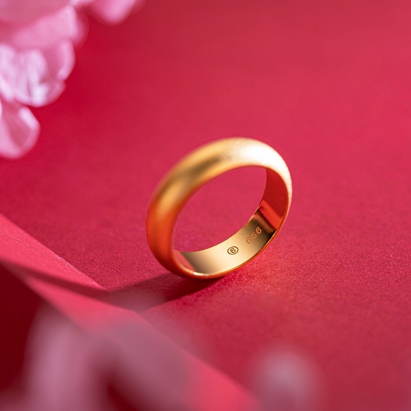 QEENKISS  Gold Matte Ring For  – Men'S Grooming Gifts Bewertung und Preis