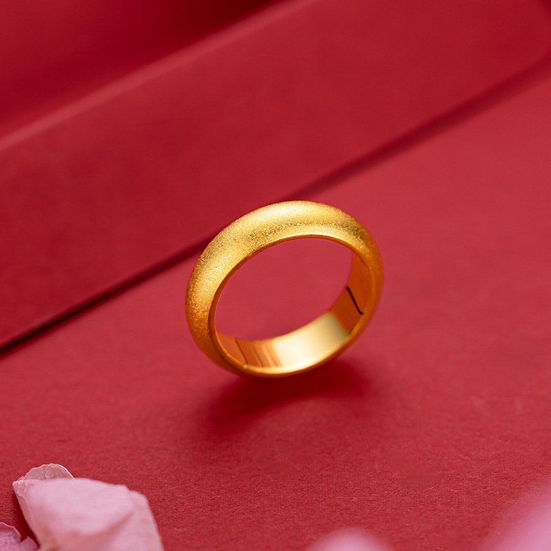 QEENKISS  Gold Matte Ring For  – Men'S Grooming Gifts Bewertung und Preis