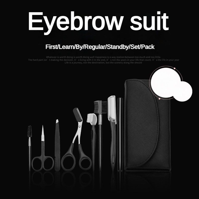 8Pcs eyebrow grooming kit with – Grooming Men'S Eyebrows Bewertung und Preis