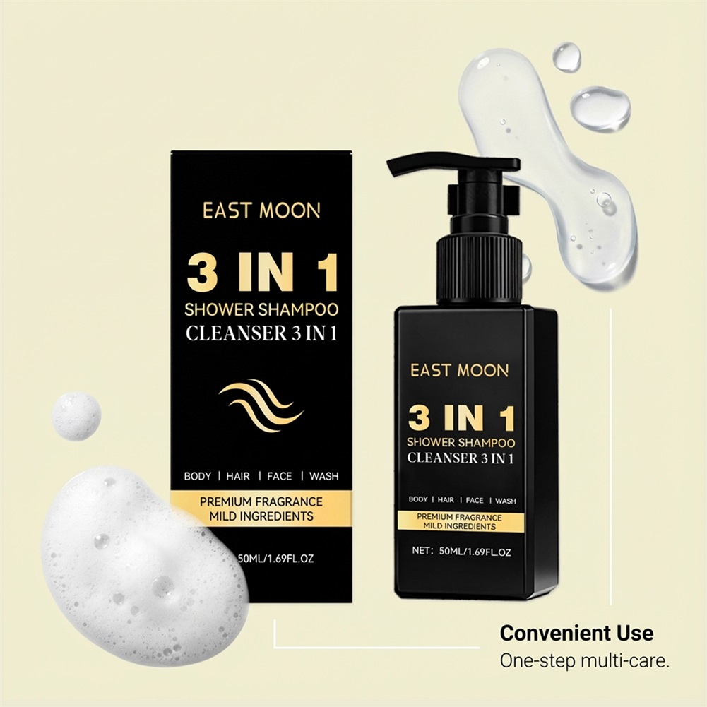 50ml 3 In 1 Shampoo Face Clean – Face Wash Mens Bewertung und Preis