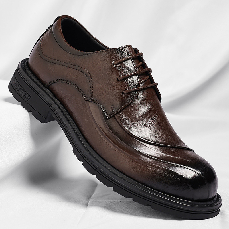 Brown Burnished Genuine Leathe – Men'S Grooming Daily Bewertung und Preis
