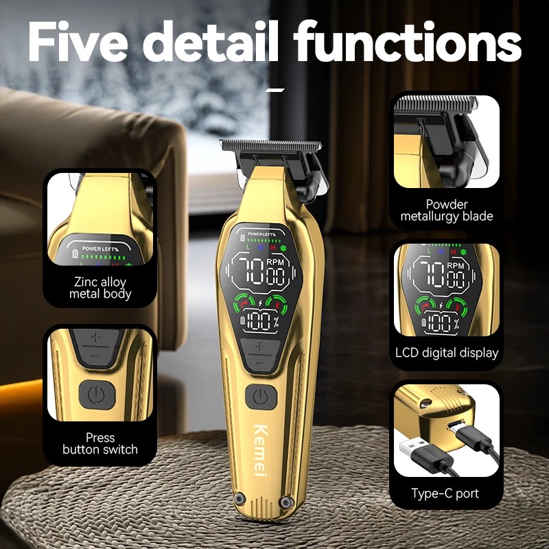 Kemei Mens Hair Clippers Profe – Men'S Grooming Haircut Bewertung und Preis