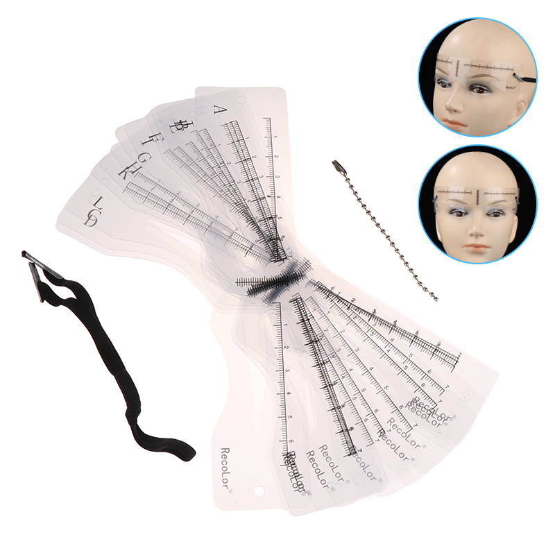 12Pcs Eyebrow Stencil Set Reus – Men'S Grooming Guide Bewertung und Preis