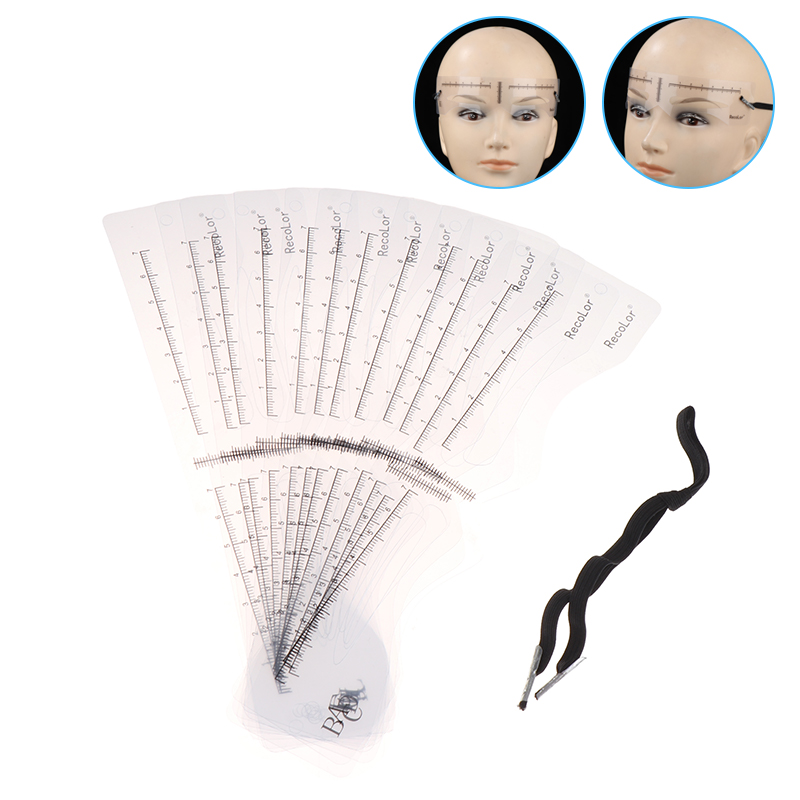 12Pcs Eyebrow Stencil Set Reus – Men'S Grooming Guide Bewertung und Preis