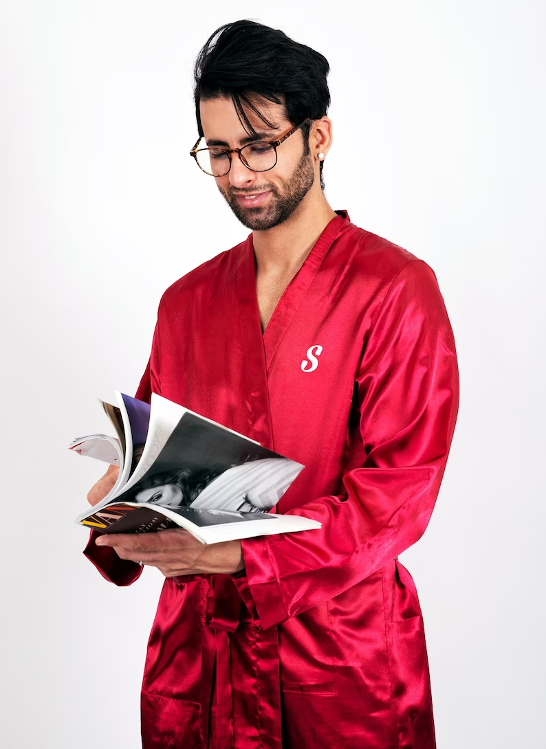 Mr Custom Robe Groom Satin Rob – Men'S Grooming Gifts Bewertung und Preis