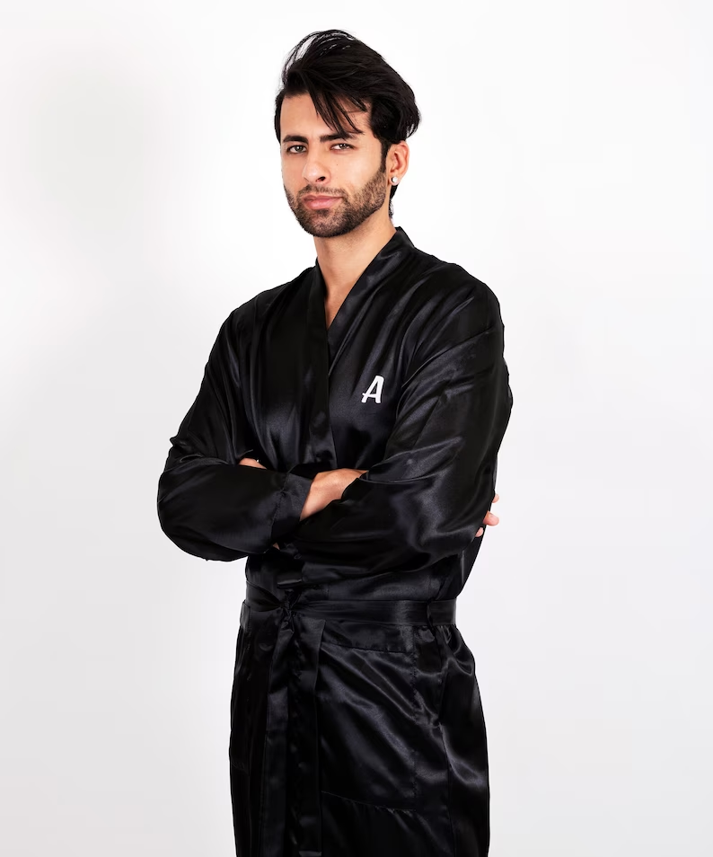 Mr Custom Robe Groom Satin Rob – Men'S Grooming Gifts Bewertung und Preis