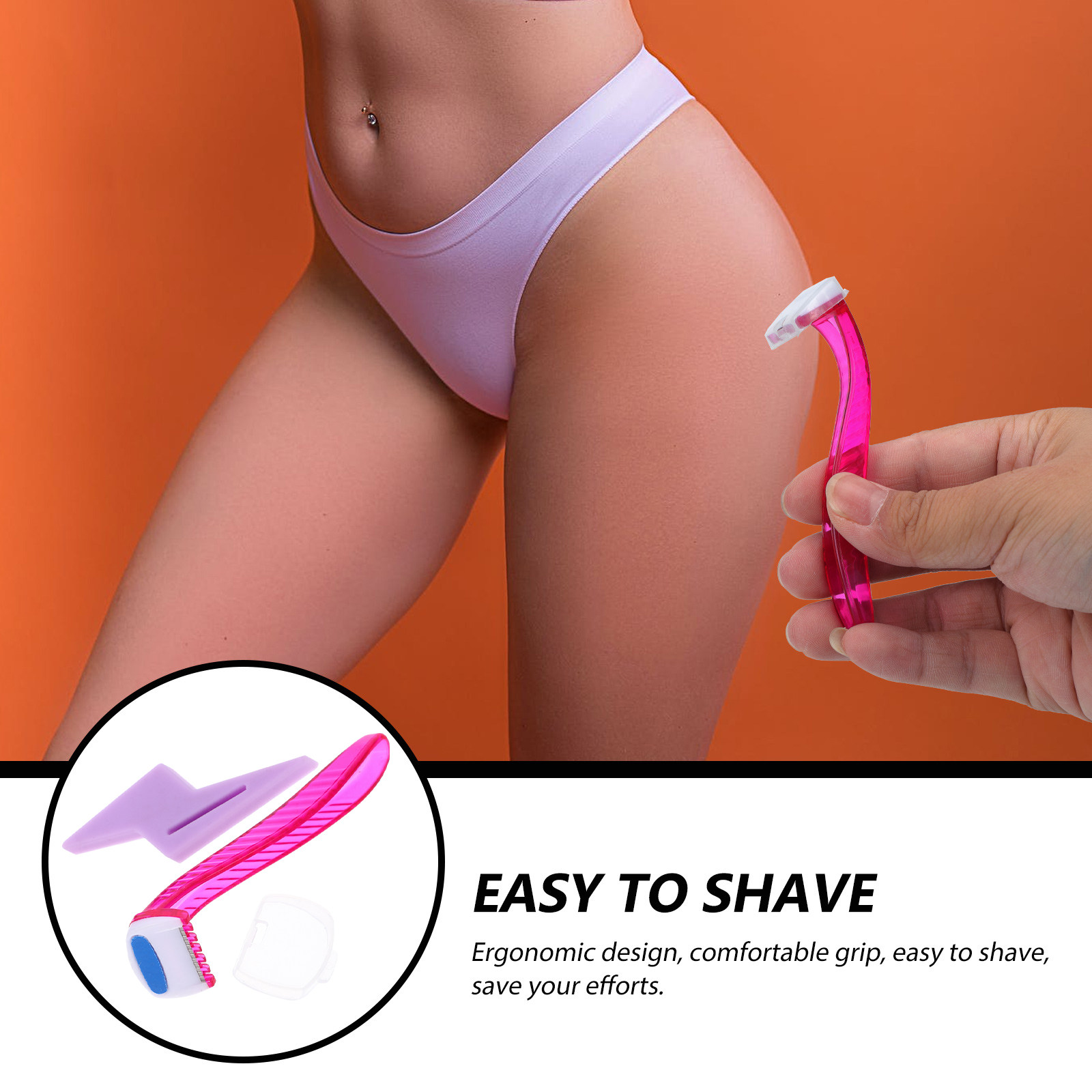 1Pcs Female Bikini Trimmer Raz – Men'S Grooming Underarm Bewertung und Preis