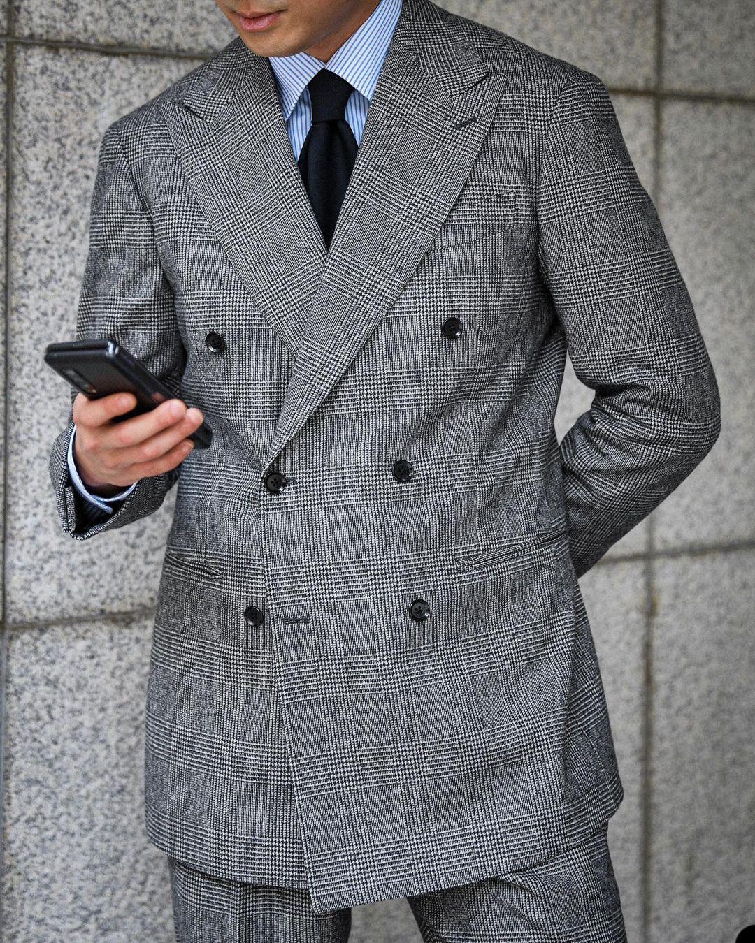 Business Plaid Men Suit 2 Piec – Men'S Grooming Daily Bewertung und Preis