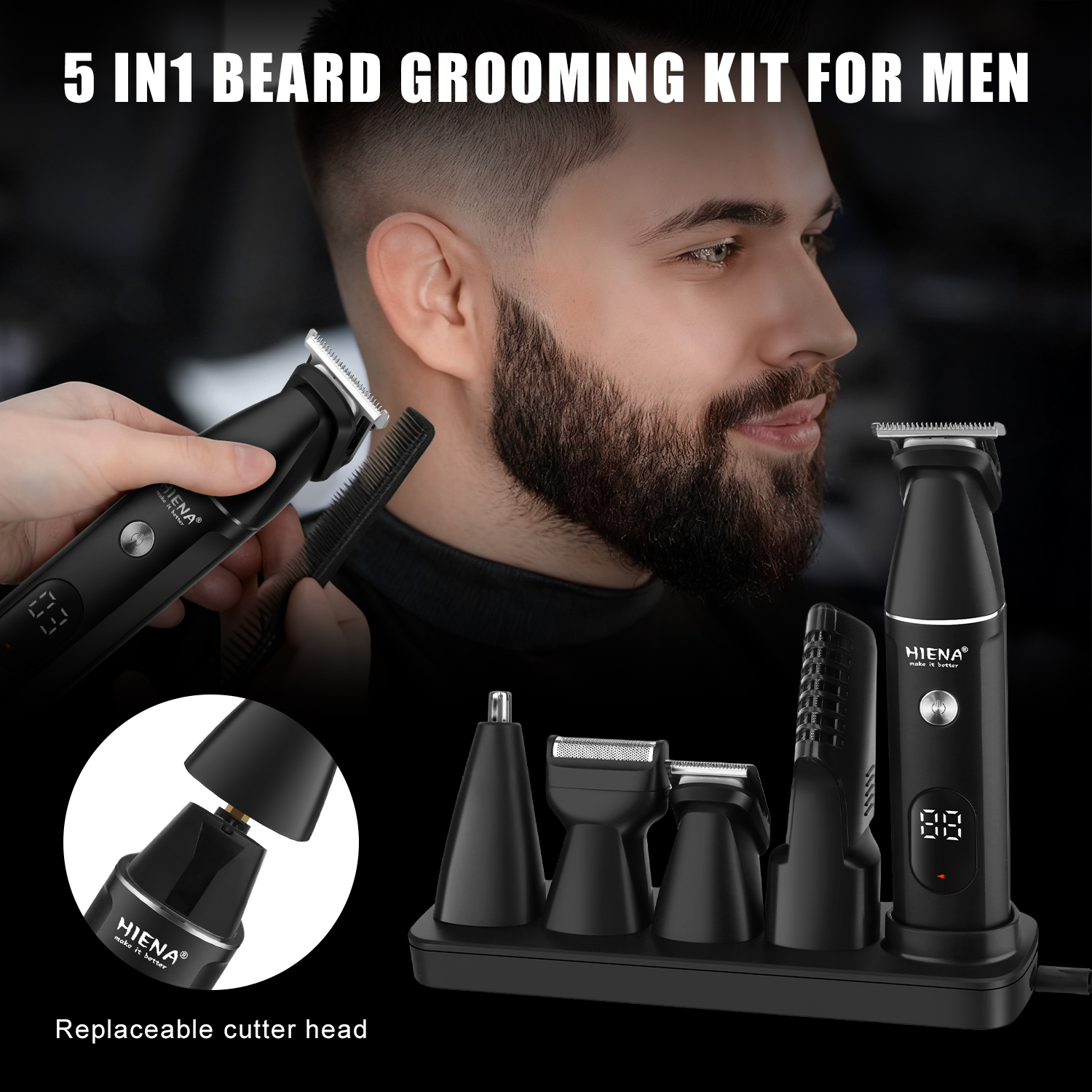 HIENA Professional Multifuncti – Men'S Grooming Guide Bewertung und Preis