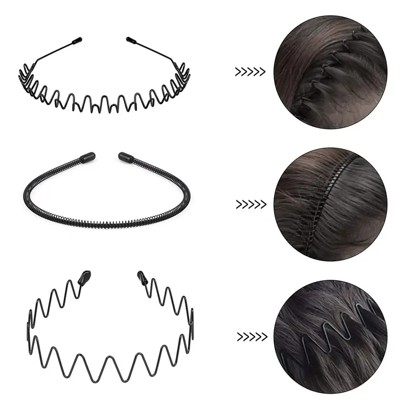 Unisex Metal Wavy Spring Hair  – Face Wash Mens Bewertung und Preis