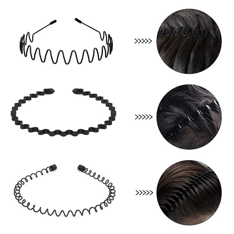 Unisex Metal Wavy Spring Hair  – Face Wash Mens Bewertung und Preis