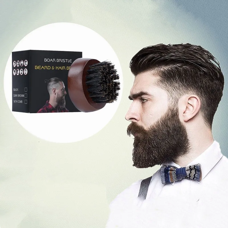 Beard Brush Man Boar Bristles  – Men'S Beard Grooming Bewertung und Preis