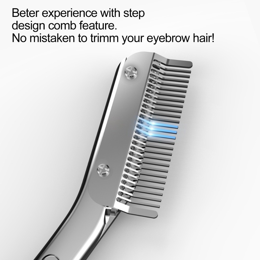 Stainless Steel Eyebrow Scisso – Grooming Men'S Eyebrows Bewertung und Preis