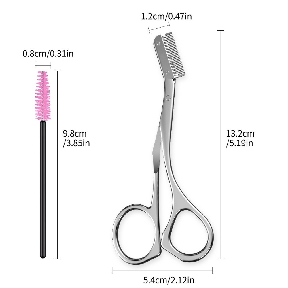 Stainless Steel Eyebrow Scisso – Grooming Men'S Eyebrows Bewertung und Preis