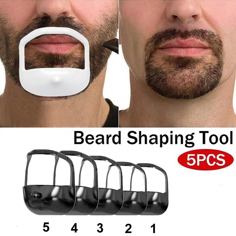5Pcs Beard Styling Template Se – Men'S Grooming Guide Bewertung und Preis