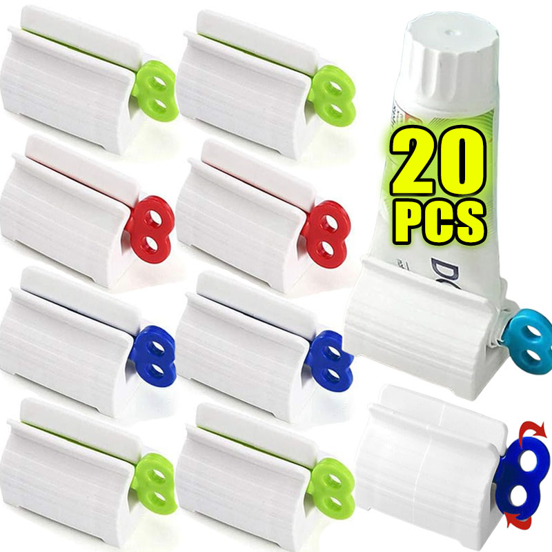 1-20pcs Rolling Toothpaste Squ – Face Wash Mens Bewertung und Preis