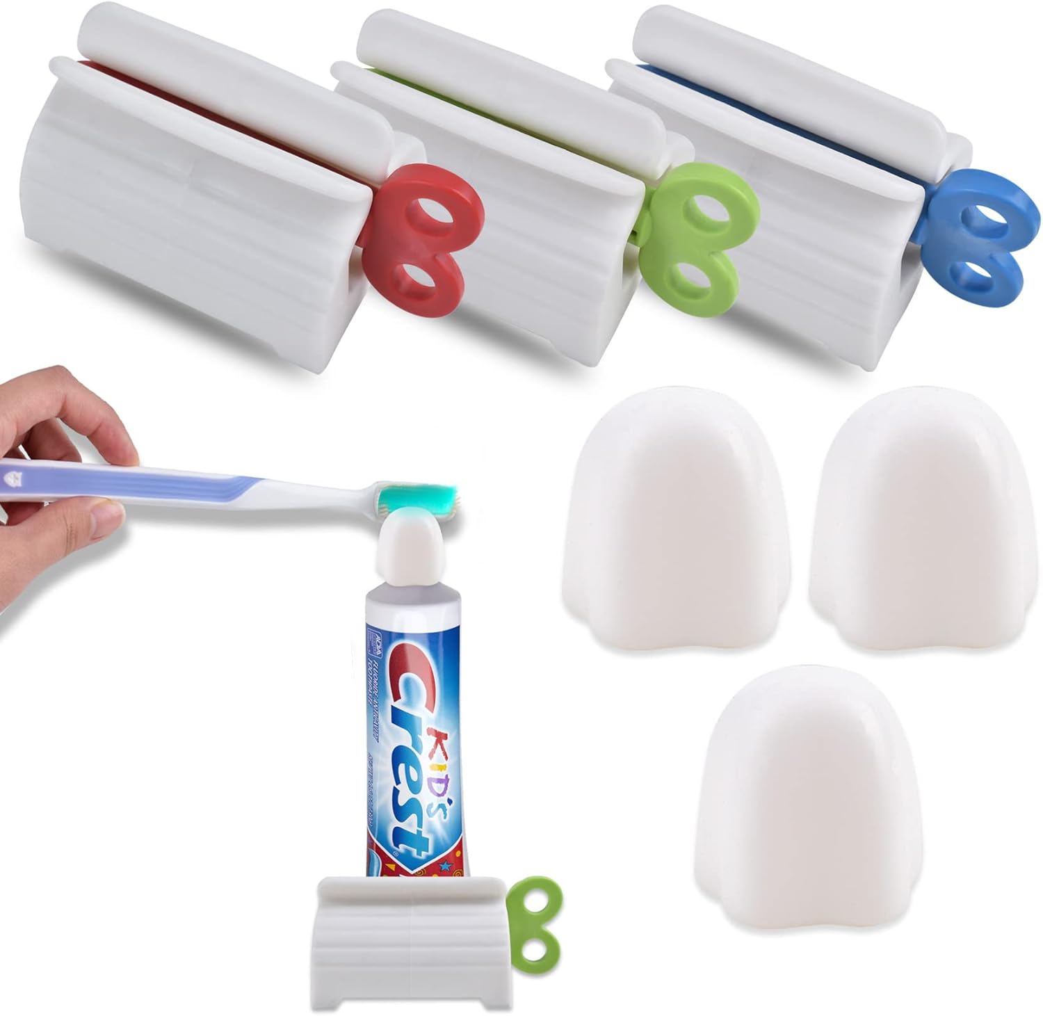 1-20pcs Rolling Toothpaste Squ – Face Wash Mens Bewertung und Preis